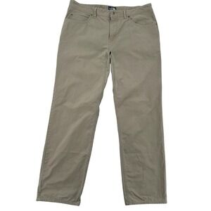 The North Face Men 40 Long Pants Khaki Cell Phone Pocket Chino  Hike Outdoors